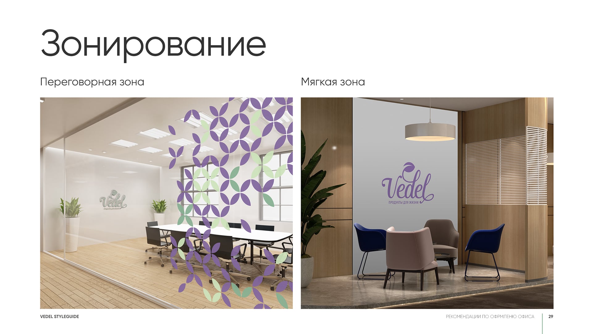 Фирменный стиль Vedel